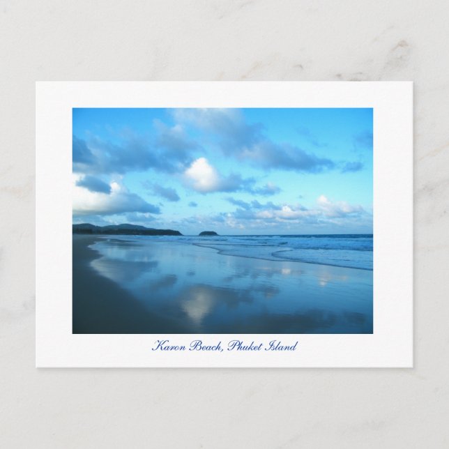 Karon Beach, Phuket Island Postkarte (Vorderseite)