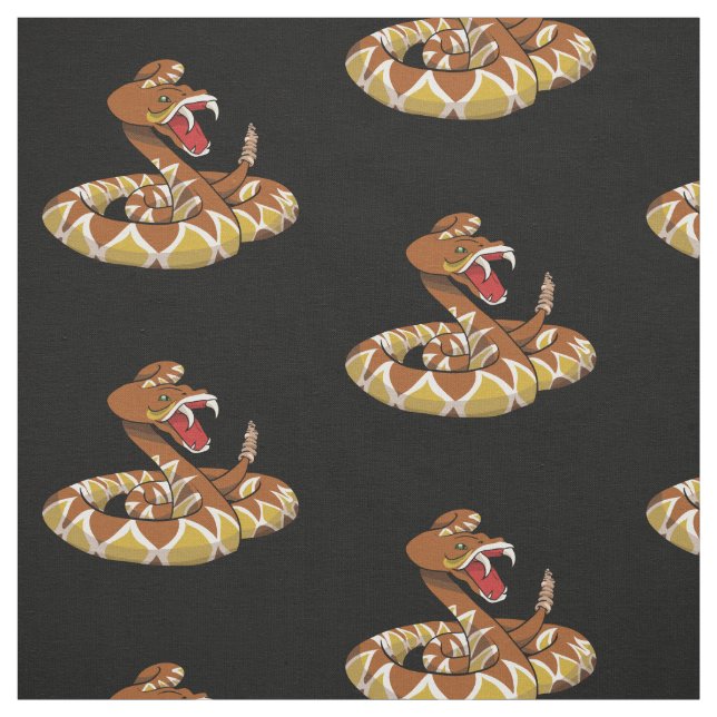 Karondback Klappenschlange Stoff (Muster)