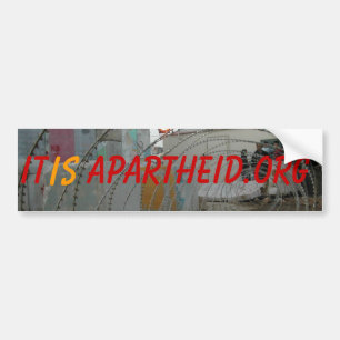 Karopunkt, ist es, Apartheid.org Autoaufkleber