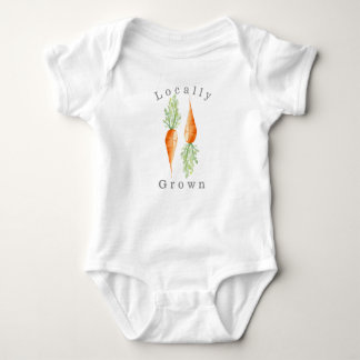 Karotte | Bio Veggie Baby Strampler