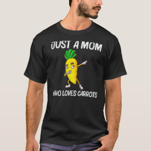 Karotte für Mama Mutter Veganer Bauernhof Gemüse P T-Shirt