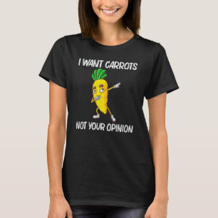 Karotte Für Männer Frauen Veganer Bauernhof Gemüse T-Shirt