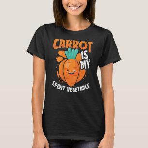 Karotte ist mein spirituelles Gemüse Rückseite Gem T-Shirt