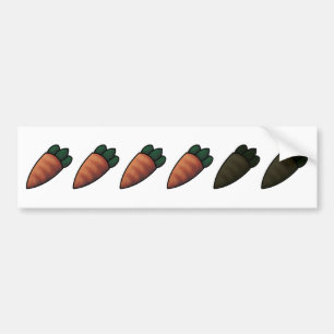 Karotten! Autoaufkleber