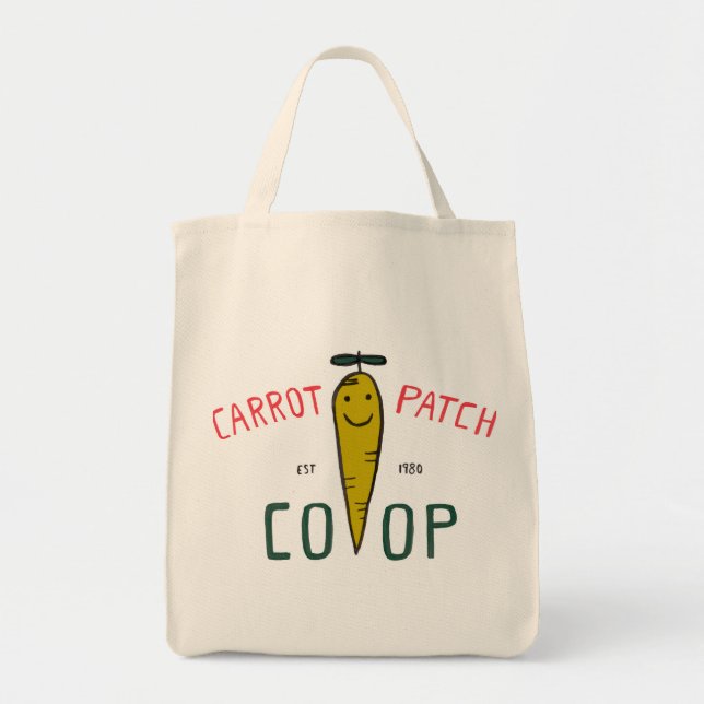 Karotten-Flecken-Taschen-Tasche Tragetasche (Vorne)