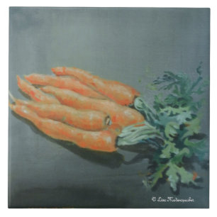 Karotten-Fliese Fliese
