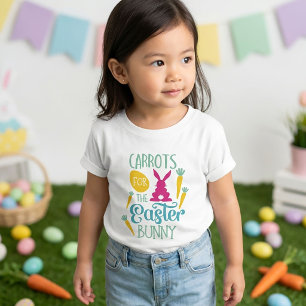 Karotten für den Ostersonnigen T - Shirt für Kinde