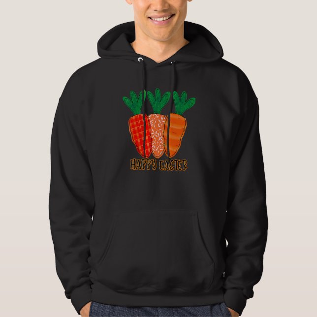 Karotten für die Osterblütenkarotte Hoodie (Vorderseite)