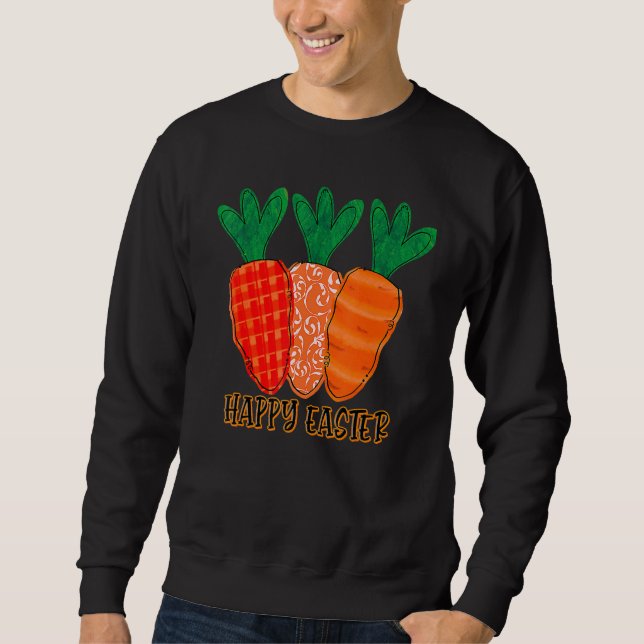 Karotten für die Osterblütenkarotte Sweatshirt (Vorderseite)