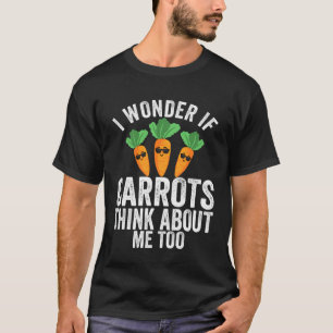 Karotten Gemüse Gemüsekarotten Vegane Lebensmittel T-Shirt