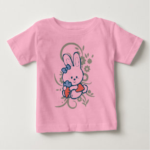 Karotten-Häschen-Baby Baby T-shirt