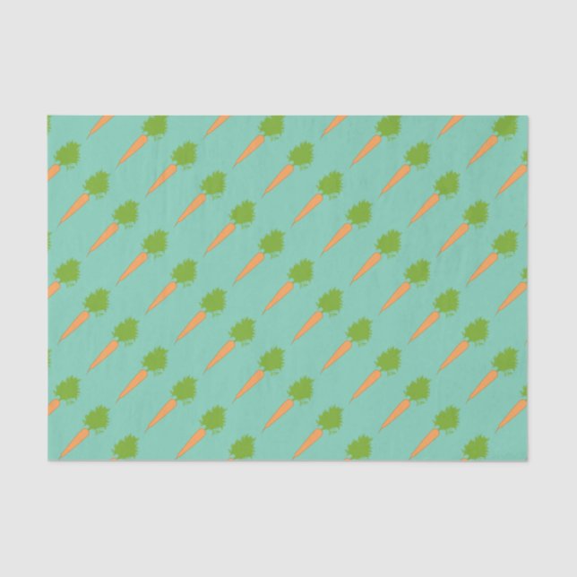 Karotten-Seidenpapier Seidenpapier (Vorderseite)