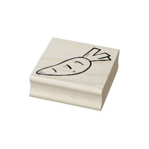 Karotten-Stempel Gummistempel