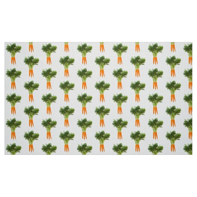 Karotten Stoff (Fat Quarter (45,7 x 55,9 cm))
