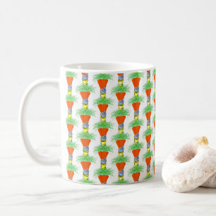 Karotten-Strand-Muschel-Tasse Kaffeetasse