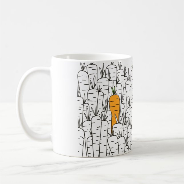 Karotten-Tasse Tasse (Links)