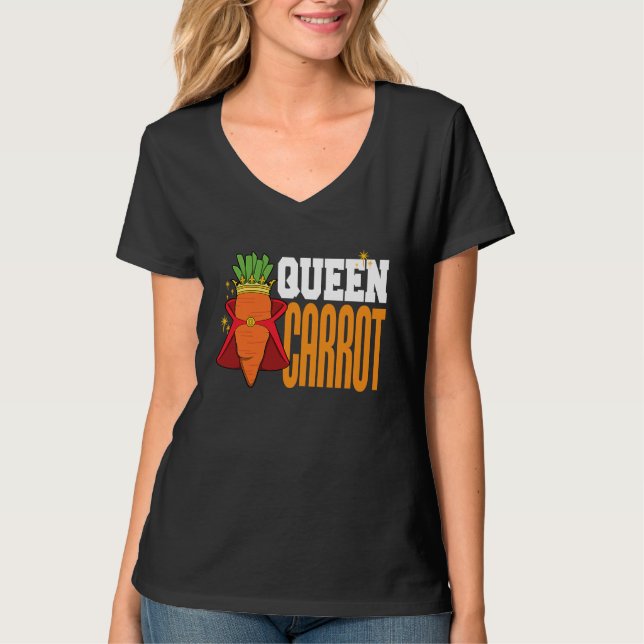 Karottenkönigin T-Shirt (Vorderseite)
