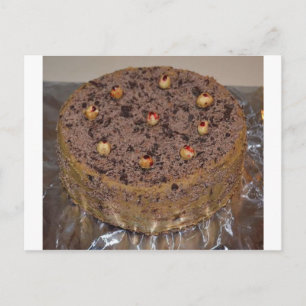 Karottenkuchen Postkarte