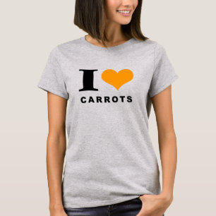 Karottenliebhaber, ich Liebe Karotten T-Shirt
