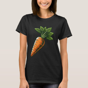 Karottenliebhaber Lustiges Gemüse Vegan T-Shirt