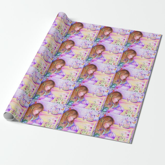 Karousel Dreams Wrapping Paper Geschenkpapier (Ungerollt)
