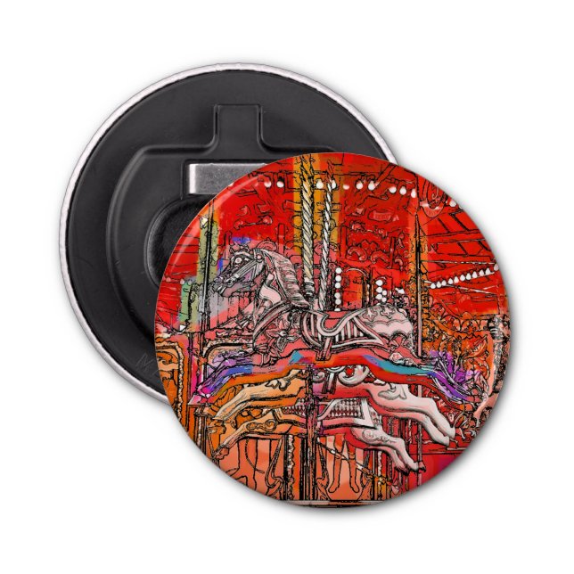 KAROUSEL FLASCHENÖFFNER (Vorderseite)