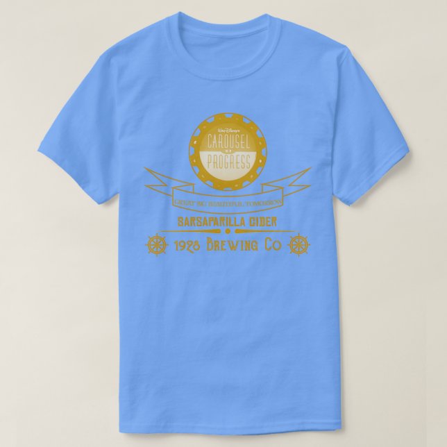 Karousel Progress Sarsaparilla Cider T-Shirt (Design vorne)