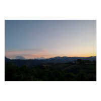 Karpaten-Sonnenuntergang – Rumänien Bergfotografie
