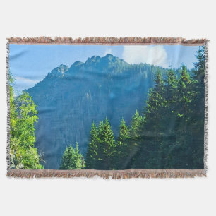 Karpatenwaldstraße – Rumänien Bergdruck Decke