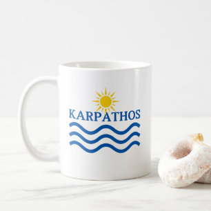 KARPATHOS Griechenland, Sun Waves Kaffeetasse