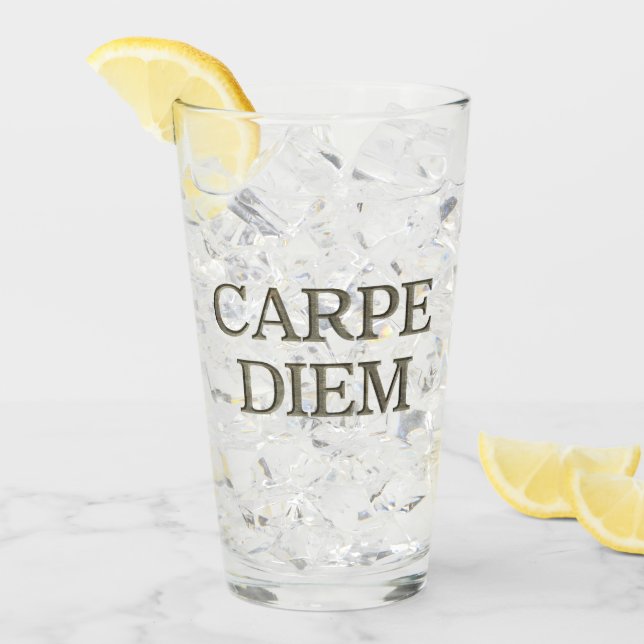 Karpfen Diem Stone Glas (Vorderseite Ice)