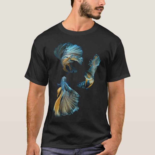 Karpfen im Weltraum T-Shirt (Vorderseite)