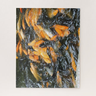 Karpfen in Fischteich, Hanoi Puzzle