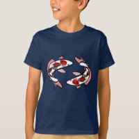 Karpfen Kohaku Koi T - Shirts
