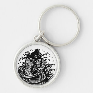 Karpfen und Schlüsselanhänger