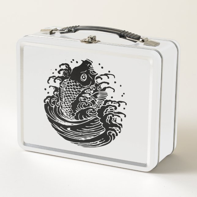 Karpfen und Wasser Lunchboxen (Vorderseite)