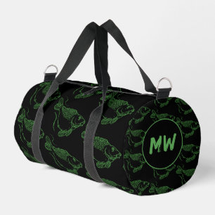Karpfenfang Mit Monogramm Fischer Duffle Bag