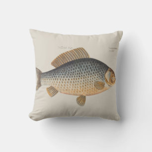 Karpfenfisch Fischmalerei Süßwasserzeichnung Kissen