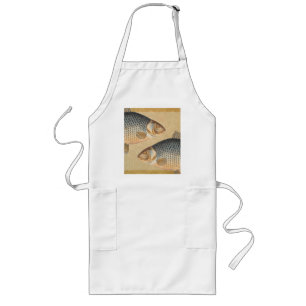 Karpfenfisch Fischmalerei Süßwasserzeichnung Lange Schürze