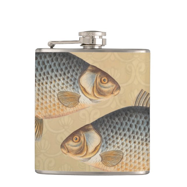 Karpfenfisch, Süßwasser anstrichen Flachmann (Vorderseite)
