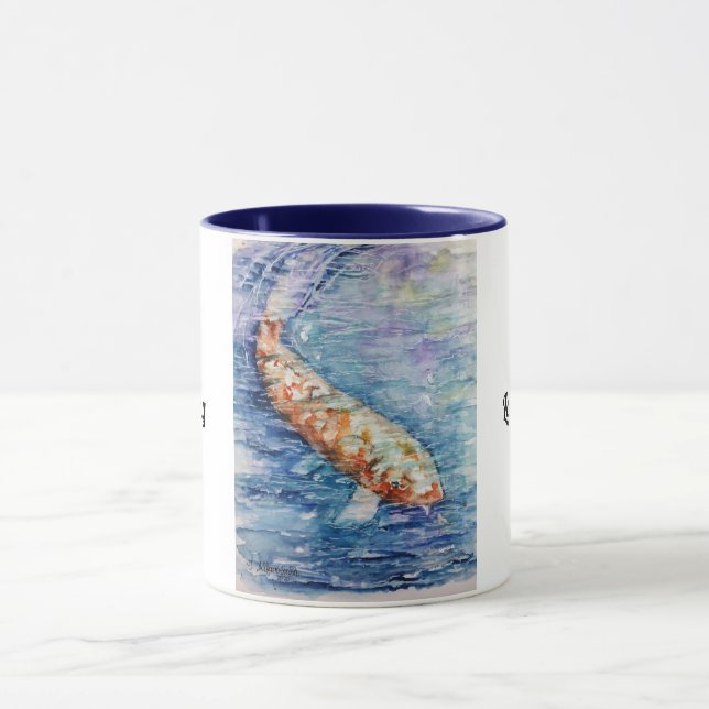 Karpfenfisch Tasse (Zentrum)