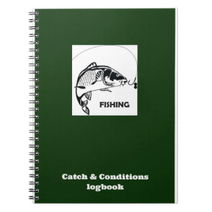 Karpfenfischerei Fang- und Zustandslogbuch Notizblock