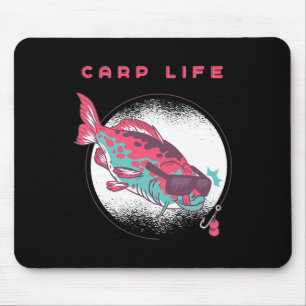Karpfenfischerei Mousepad