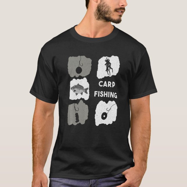Karpfenfischerei T-Shirt (Vorderseite)