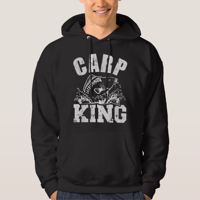 Karpfenkönigfischen Hoodie (Vorderseite)