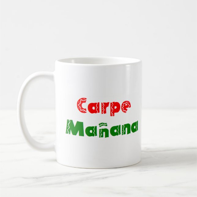 Karpfenmanane Kaffeetasse (Links)