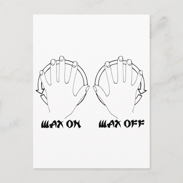 Karpfenwachs Postkarte (Vorderseite)