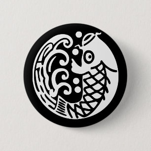 Karpfenwelle Button