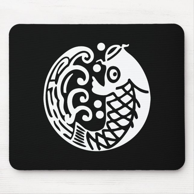 Karpfenwelle Mousepad (Vorne)