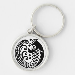 Karpfenwelle Schlüsselanhänger